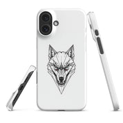 Foto di - Cover Resistente e Compatibile con Ricarica Wireless iPhone – Testa Di Lupo Frame-Smartphone-Biiply