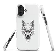 Foto di - Cover Resistente e Compatibile con Ricarica Wireless iPhone – Testa Di Lupo Frame-Smartphone-Biiply