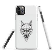 Foto di - Cover Resistente e Compatibile con Ricarica Wireless iPhone – Testa Di Lupo Frame-Smartphone-Biiply