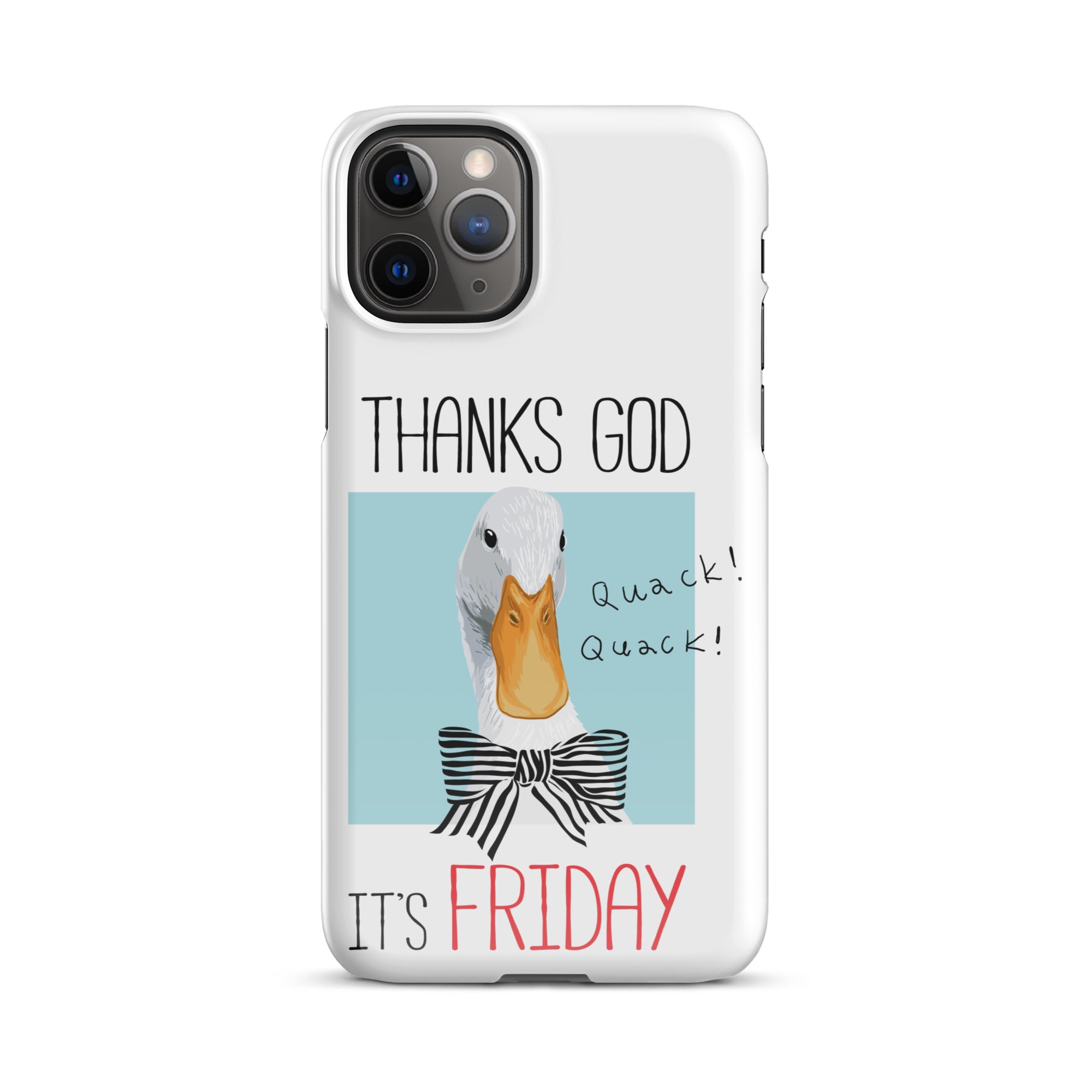 Foto di - Cover Resistente e Compatibile con Ricarica Wireless iPhone – Thanks God It's FRIDAY-Smartphone-Biiply