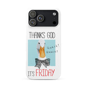 Foto di - Cover Resistente e Compatibile con Ricarica Wireless iPhone – Thanks God It's FRIDAY-Smartphone-Biiply