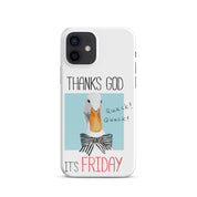 Foto di - Cover Resistente e Compatibile con Ricarica Wireless iPhone – Thanks God It's FRIDAY-Smartphone-Biiply