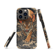 Foto di - Cover Resistente e Compatibile con Ricarica Wireless iPhone – Tigre Giapponese-Smartphone-Biiply