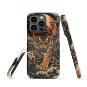 Foto di - Cover Resistente e Compatibile con Ricarica Wireless iPhone – Tigre Giapponese-Smartphone-Biiply