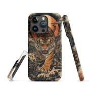 Foto di - Cover Resistente e Compatibile con Ricarica Wireless iPhone – Tigre Giapponese-Smartphone-Biiply