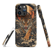 Foto di - Cover Resistente e Compatibile con Ricarica Wireless iPhone – Tigre Giapponese-Smartphone-Biiply