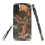 Foto di - Cover Resistente e Compatibile con Ricarica Wireless iPhone – Tigre Giapponese-Smartphone-Biiply