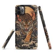 Foto di - Cover Resistente e Compatibile con Ricarica Wireless iPhone – Tigre Giapponese-Smartphone-Biiply