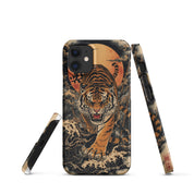 Foto di - Cover Resistente e Compatibile con Ricarica Wireless iPhone – Tigre Giapponese-Smartphone-Biiply