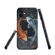 Foto di - Cover Resistente e Compatibile con Ricarica Wireless iPhone – Yin e Yang-Smartphone-Biiply