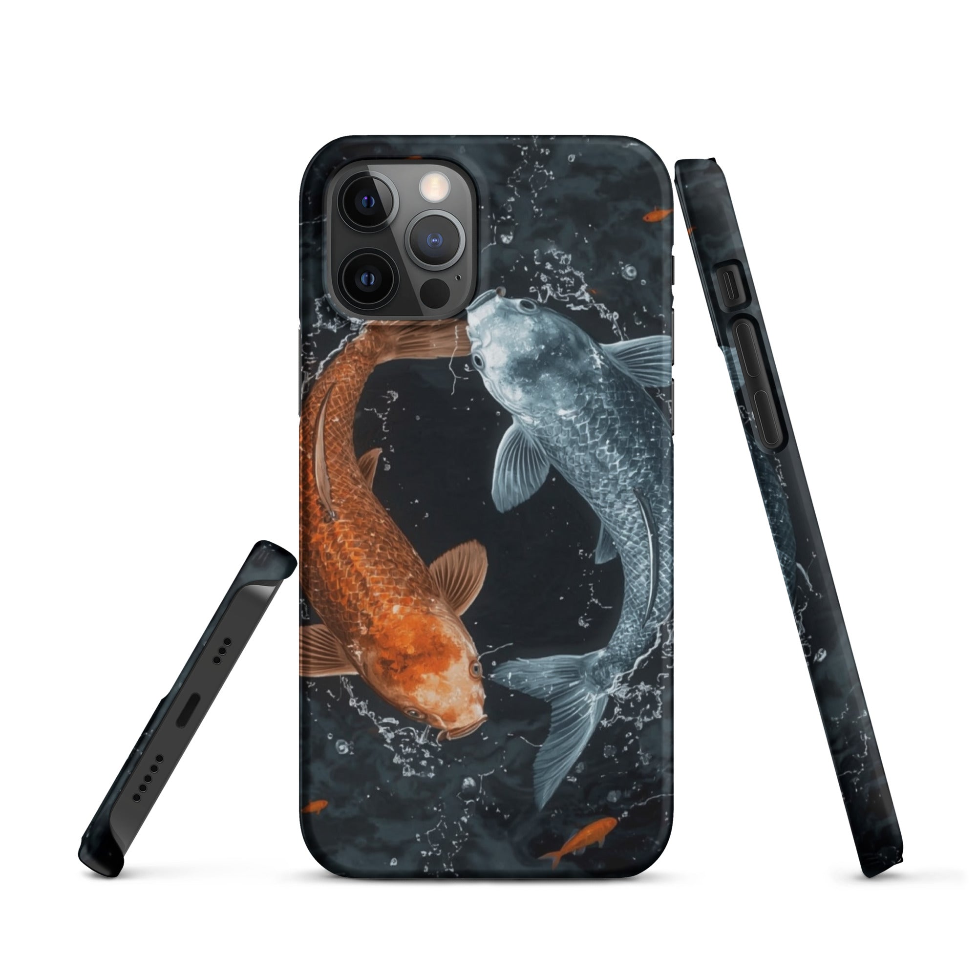 Foto di - Cover Resistente e Compatibile con Ricarica Wireless iPhone – Yin e Yang-Smartphone-Biiply