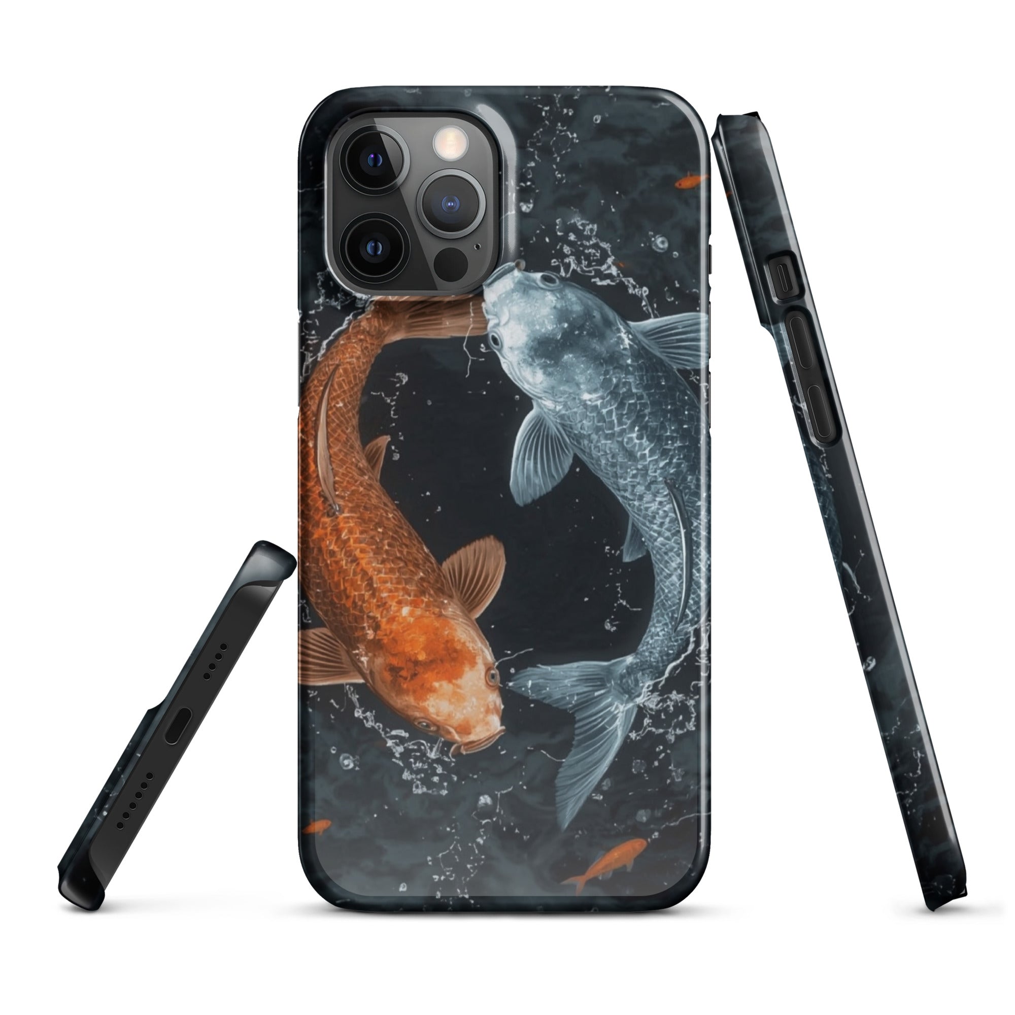 Foto di - Cover Resistente e Compatibile con Ricarica Wireless iPhone – Yin e Yang-Smartphone-Biiply