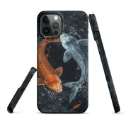 Foto di - Cover Resistente e Compatibile con Ricarica Wireless iPhone – Yin e Yang-Smartphone-Biiply