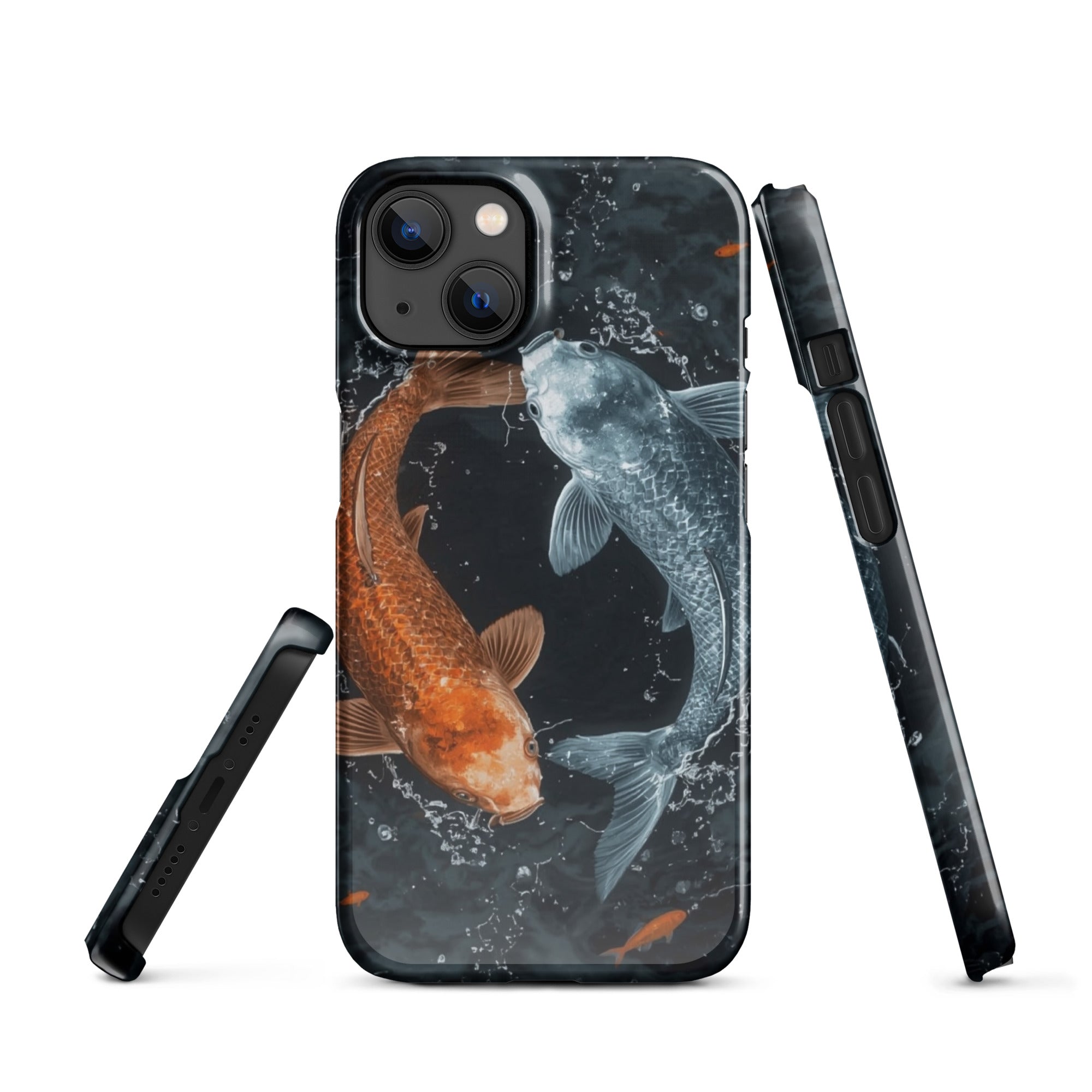Foto di - Cover Resistente e Compatibile con Ricarica Wireless iPhone – Yin e Yang-Smartphone-Biiply