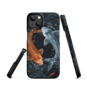 Foto di - Cover Resistente e Compatibile con Ricarica Wireless iPhone – Yin e Yang-Smartphone-Biiply
