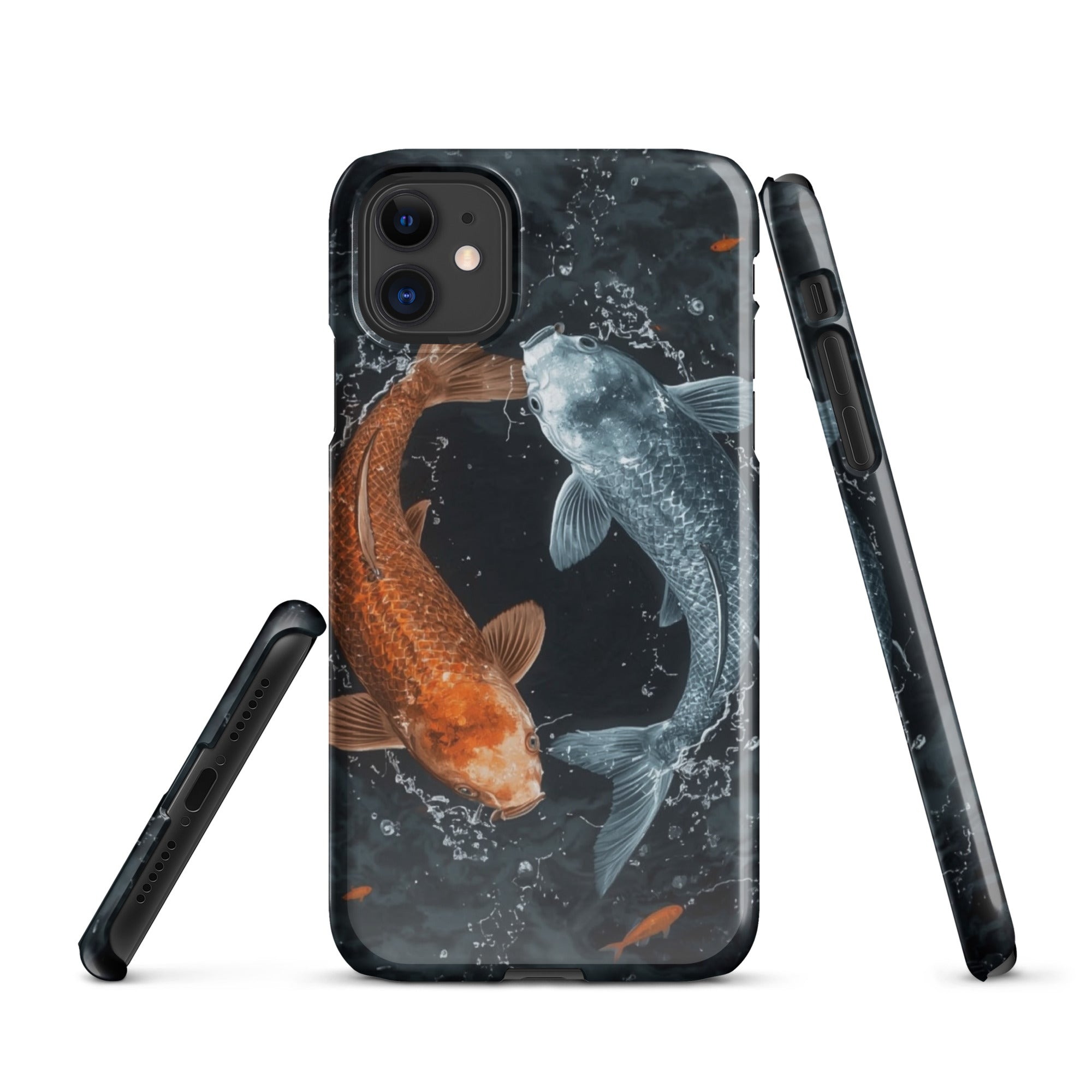 Foto di - Cover Resistente e Compatibile con Ricarica Wireless iPhone – Yin e Yang-Smartphone-Biiply