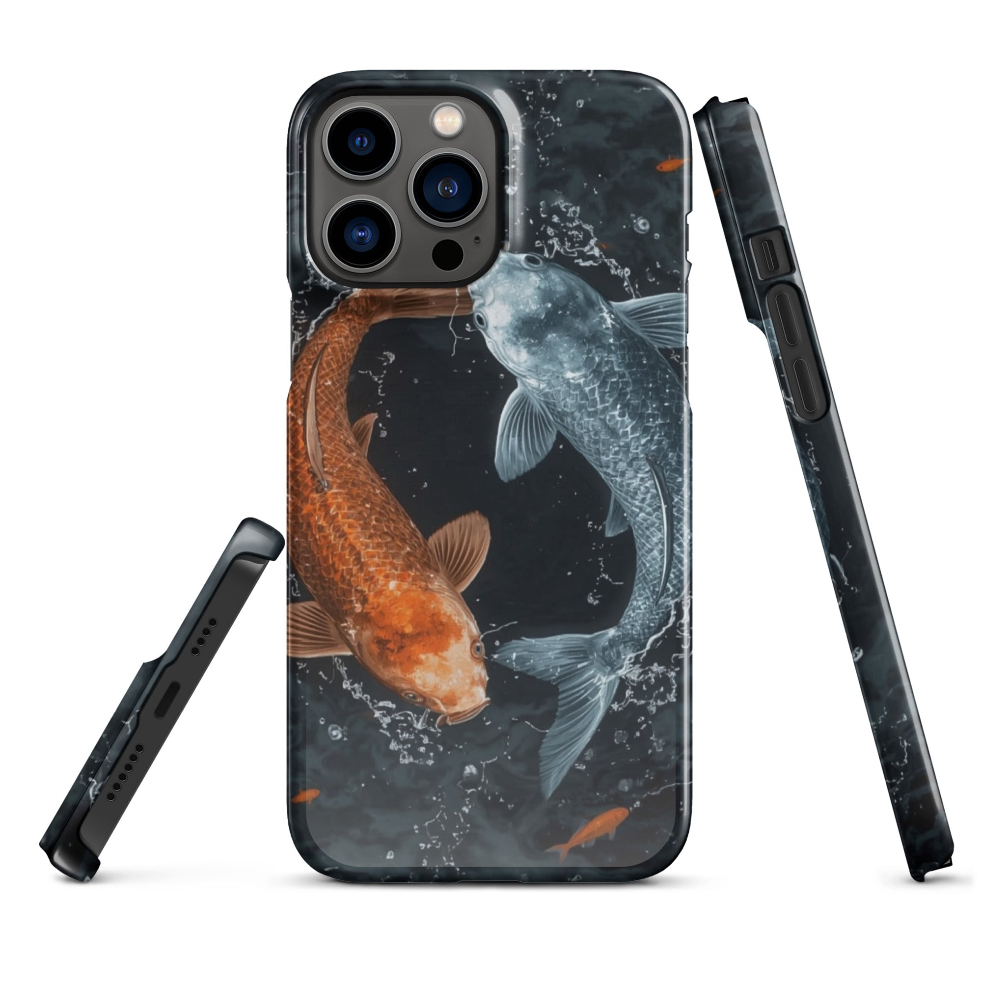 Foto di - Cover Resistente e Compatibile con Ricarica Wireless iPhone – Yin e Yang-Smartphone-Biiply