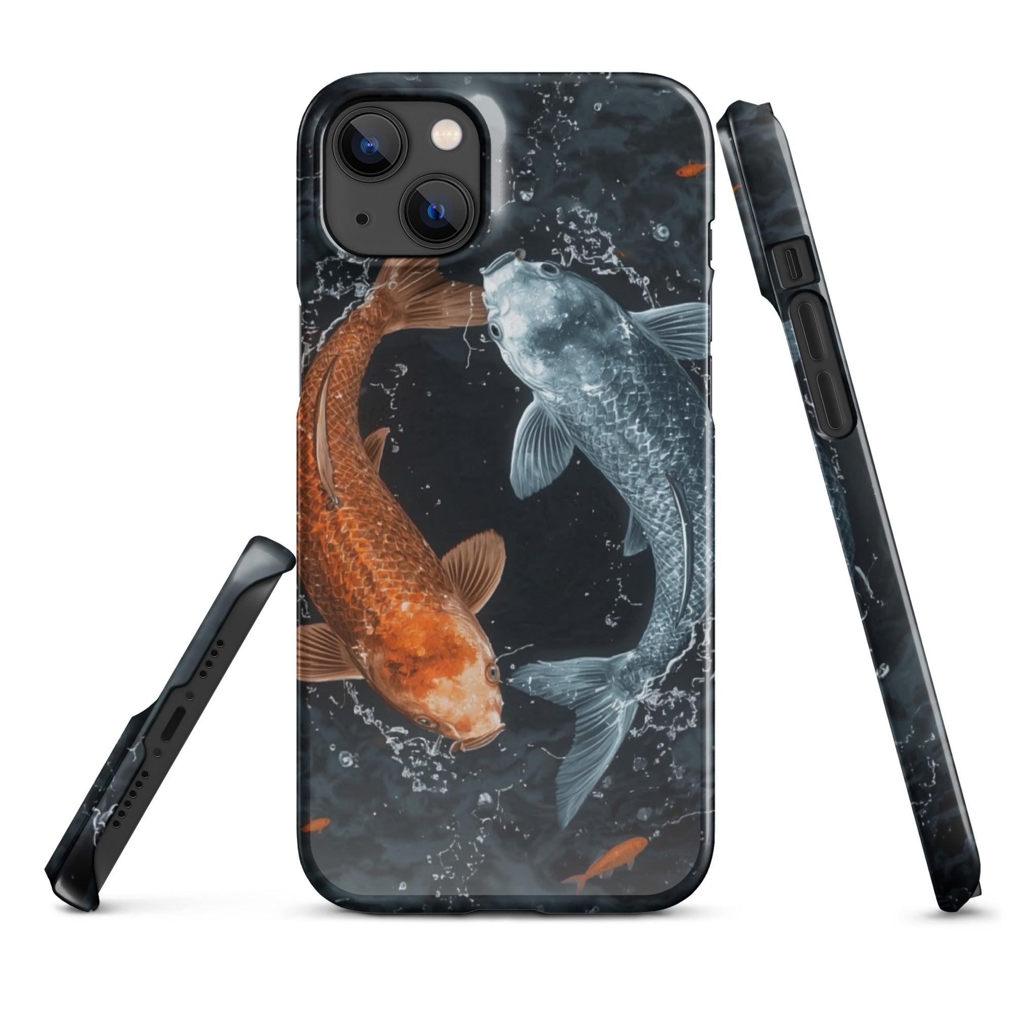 Foto di - Cover Resistente e Compatibile con Ricarica Wireless iPhone – Yin e Yang-Smartphone-Biiply