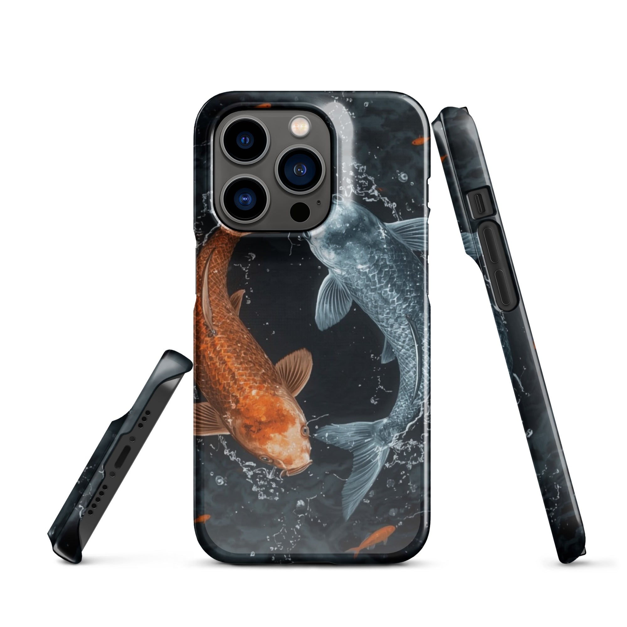 Foto di - Cover Resistente e Compatibile con Ricarica Wireless iPhone – Yin e Yang-Smartphone-Biiply