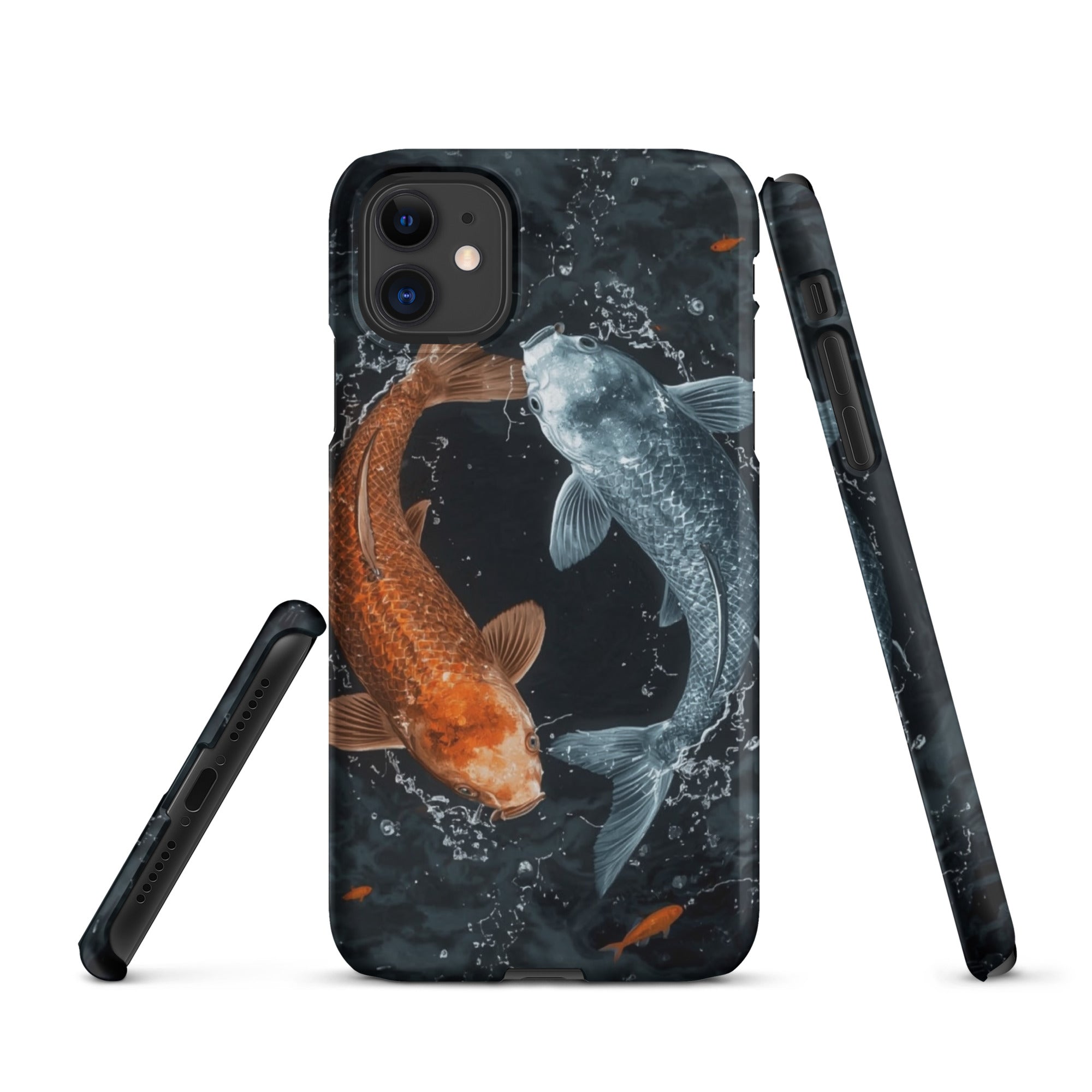 Foto di - Cover Resistente e Compatibile con Ricarica Wireless iPhone – Yin e Yang-Smartphone-Biiply