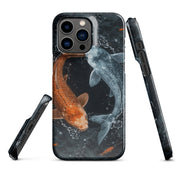 Foto di - Cover Resistente e Compatibile con Ricarica Wireless iPhone – Yin e Yang-Smartphone-Biiply