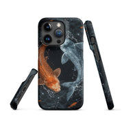 Foto di - Cover Resistente e Compatibile con Ricarica Wireless iPhone – Yin e Yang-Smartphone-Biiply