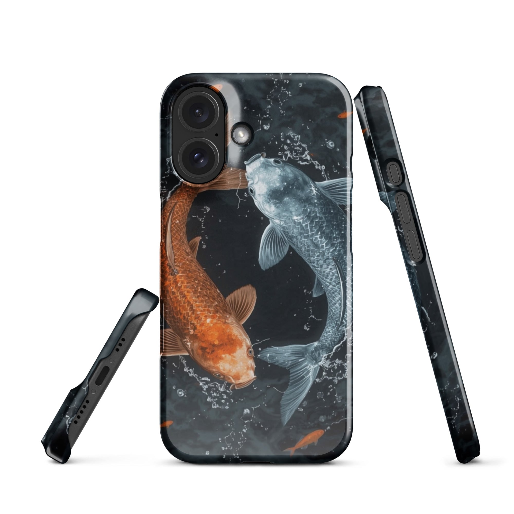 Foto di - Cover Resistente e Compatibile con Ricarica Wireless iPhone – Yin e Yang-Smartphone-Biiply