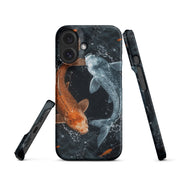 Foto di - Cover Resistente e Compatibile con Ricarica Wireless iPhone – Yin e Yang-Smartphone-Biiply