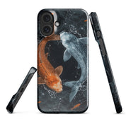 Foto di - Cover Resistente e Compatibile con Ricarica Wireless iPhone – Yin e Yang-Smartphone-Biiply