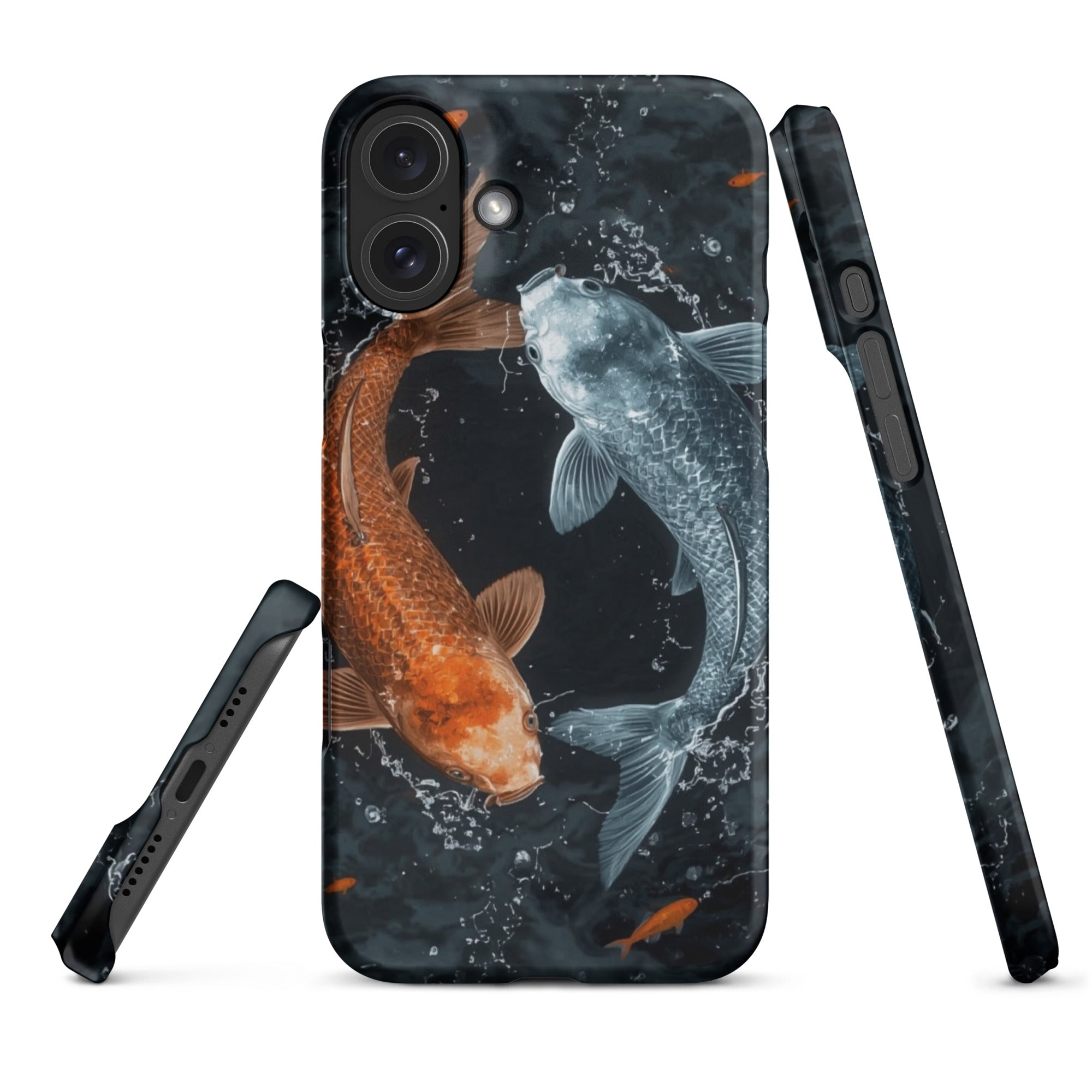 Foto di - Cover Resistente e Compatibile con Ricarica Wireless iPhone – Yin e Yang-Smartphone-Biiply