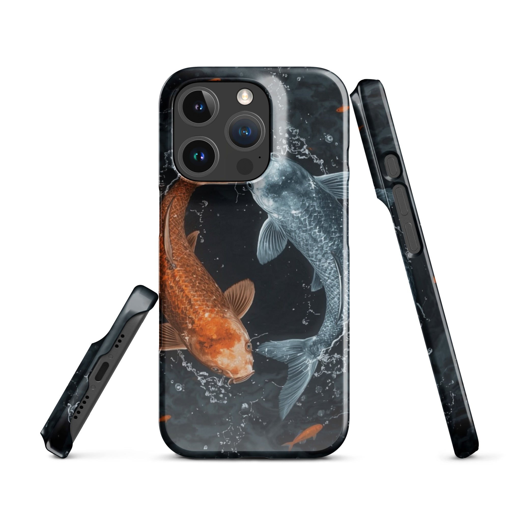 Foto di - Cover Resistente e Compatibile con Ricarica Wireless iPhone – Yin e Yang-Smartphone-Biiply