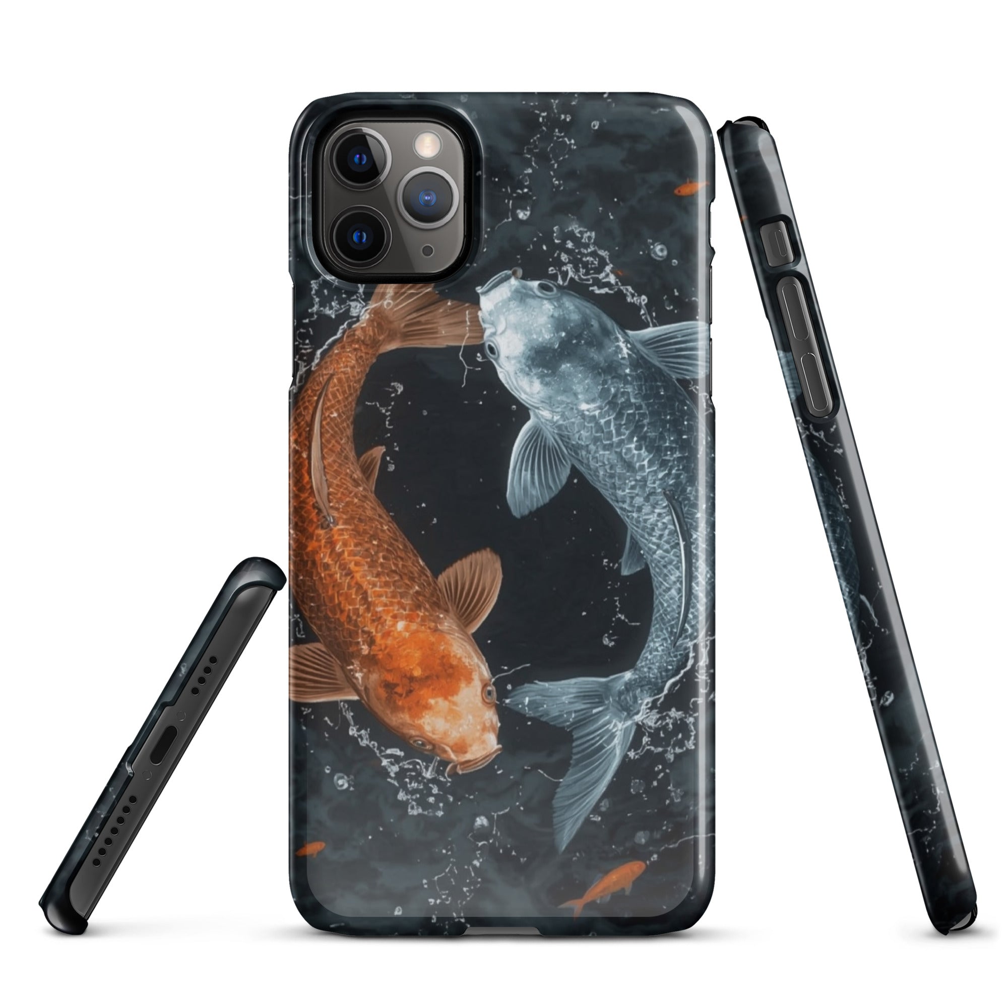 Foto di - Cover Resistente e Compatibile con Ricarica Wireless iPhone – Yin e Yang-Smartphone-Biiply