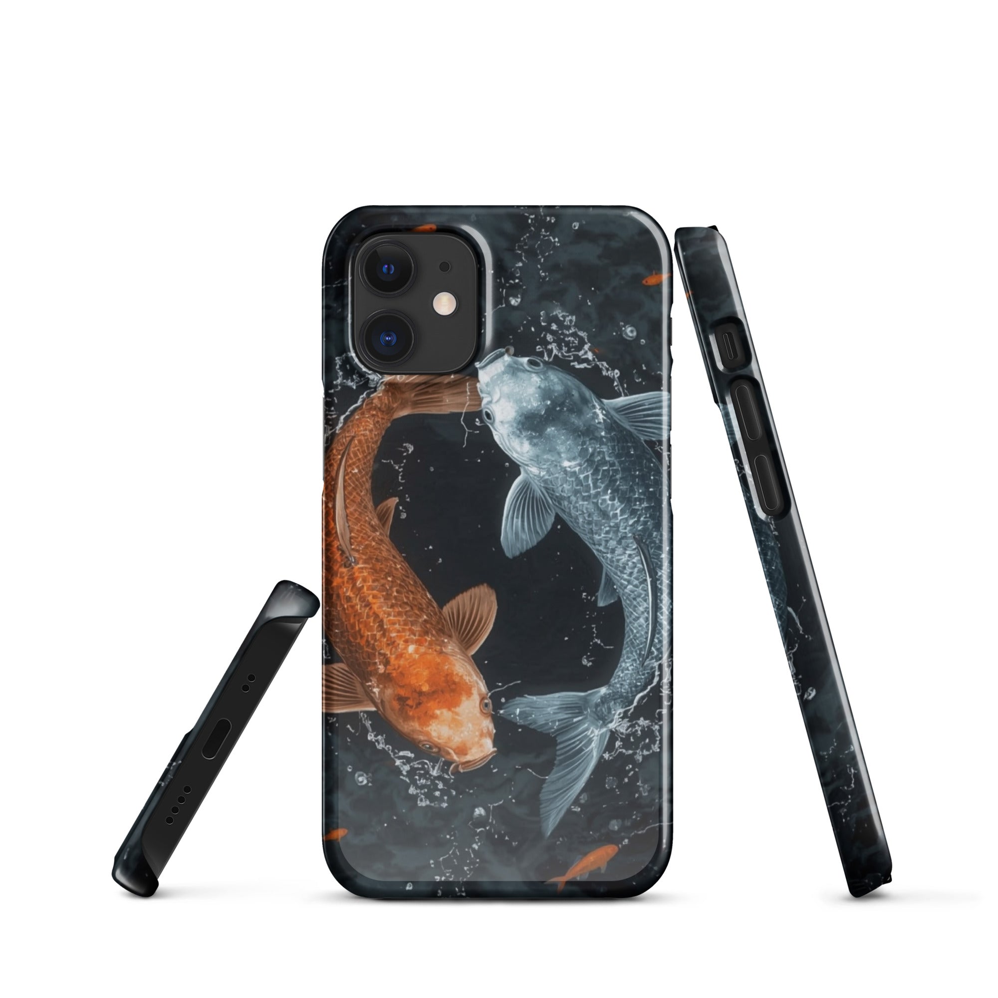 Foto di - Cover Resistente e Compatibile con Ricarica Wireless iPhone – Yin e Yang-Smartphone-Biiply
