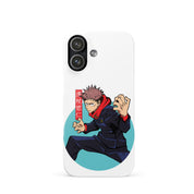 Foto di - Cover Resistente e Compatibile con Ricarica Wireless iPhone – Yuji Itadori-Smartphone-Biiply