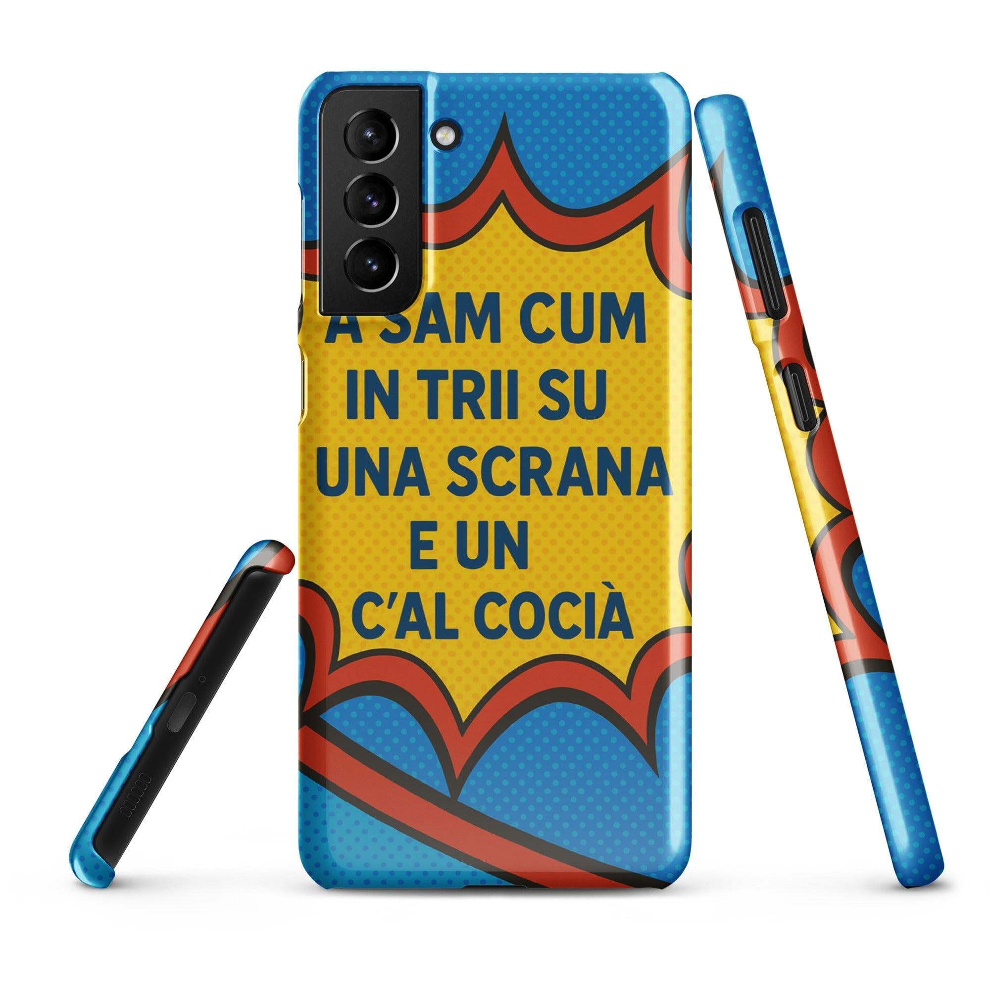 Foto di - Cover Resistente e Sottile Samsung - Compatibile con Ricarica Wireless - A Sam Cum-Smartphone-Biiply