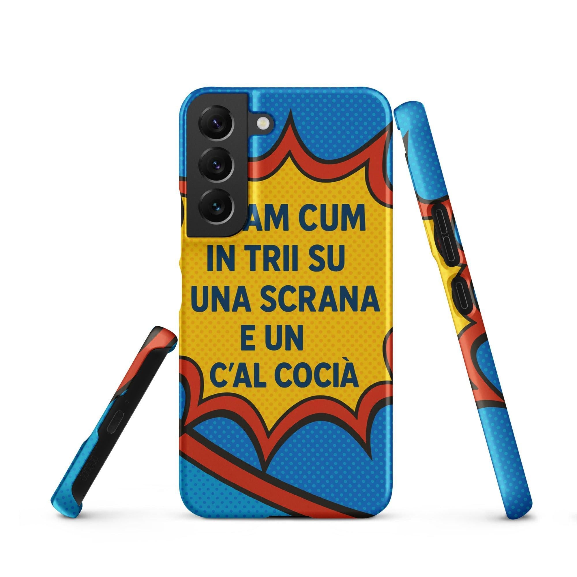 Foto di - Cover Resistente e Sottile Samsung - Compatibile con Ricarica Wireless - A Sam Cum-Smartphone-Biiply