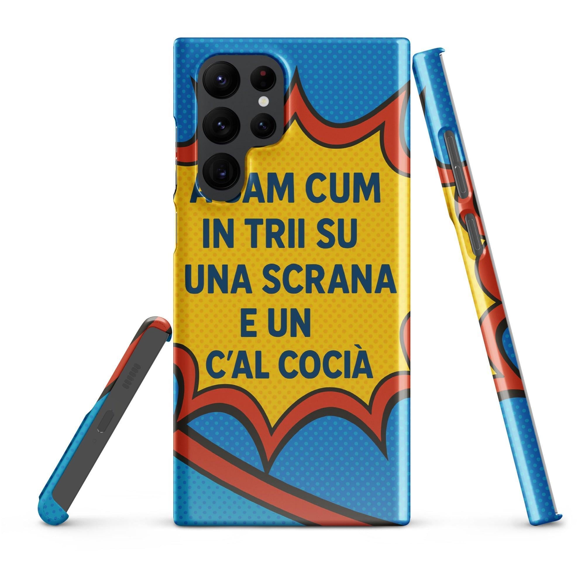 Foto di - Cover Resistente e Sottile Samsung - Compatibile con Ricarica Wireless - A Sam Cum-Smartphone-Biiply