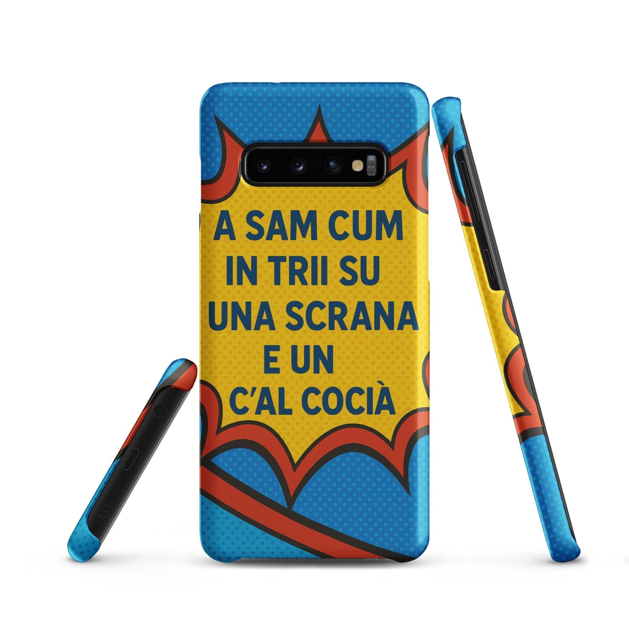 Foto di - Cover Resistente e Sottile Samsung - Compatibile con Ricarica Wireless - A Sam Cum-Smartphone-Biiply