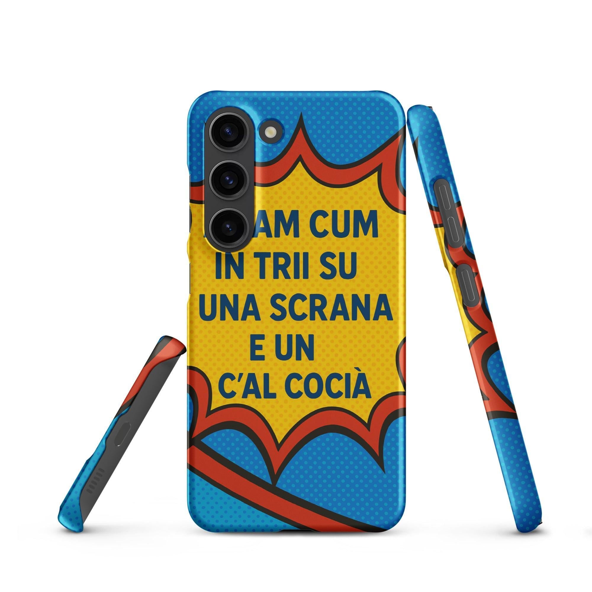 Foto di - Cover Resistente e Sottile Samsung - Compatibile con Ricarica Wireless - A Sam Cum-Smartphone-Biiply