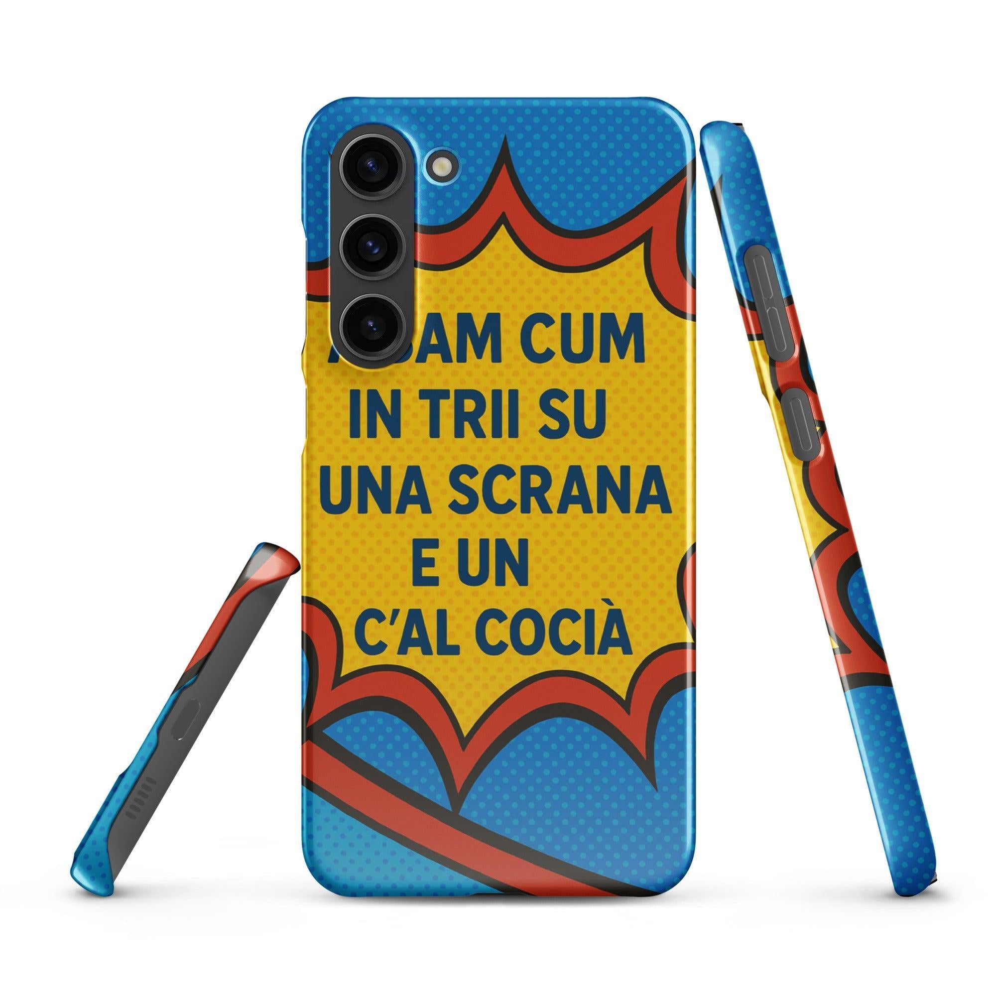 Foto di - Cover Resistente e Sottile Samsung - Compatibile con Ricarica Wireless - A Sam Cum-Smartphone-Biiply