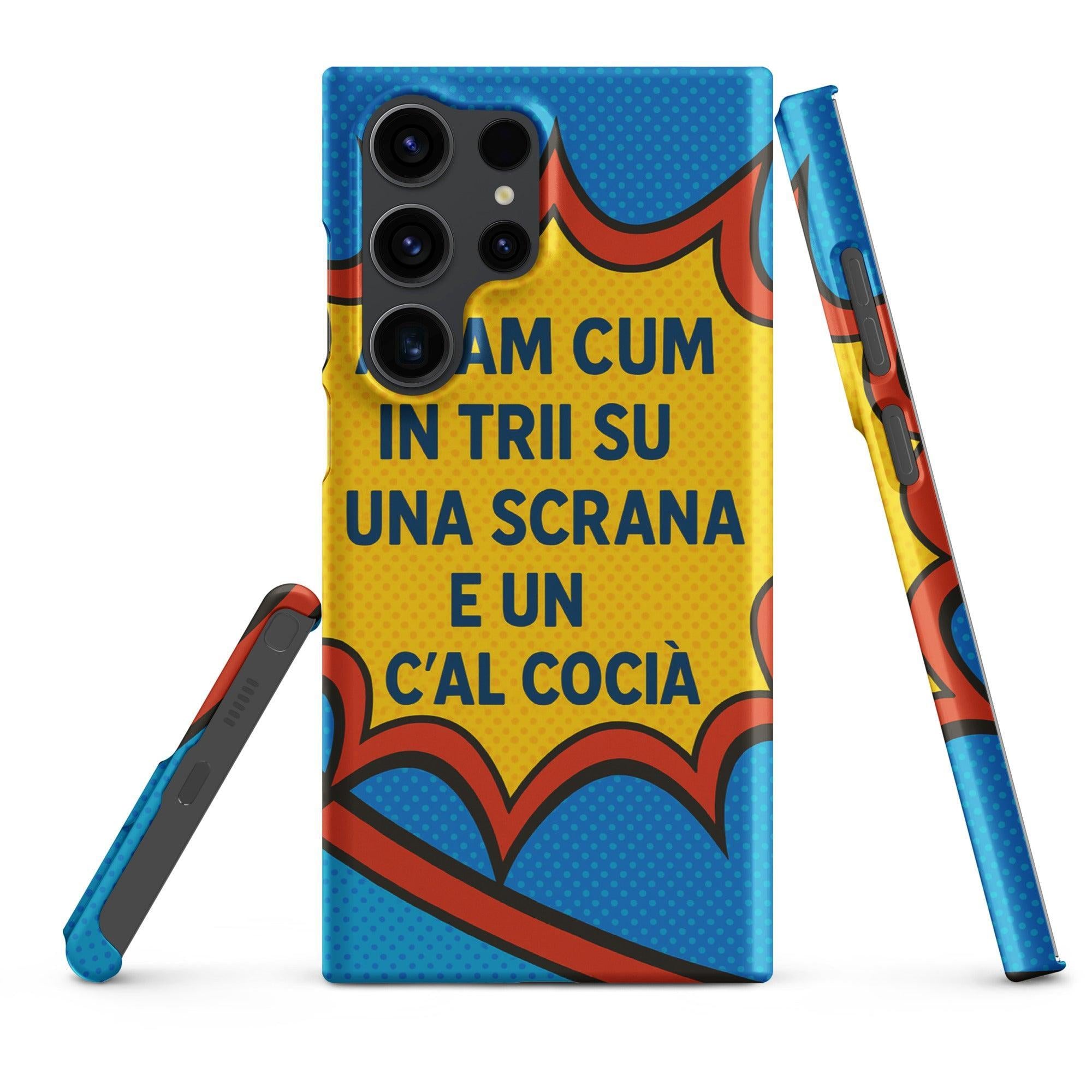 Foto di - Cover Resistente e Sottile Samsung - Compatibile con Ricarica Wireless - A Sam Cum-Smartphone-Biiply