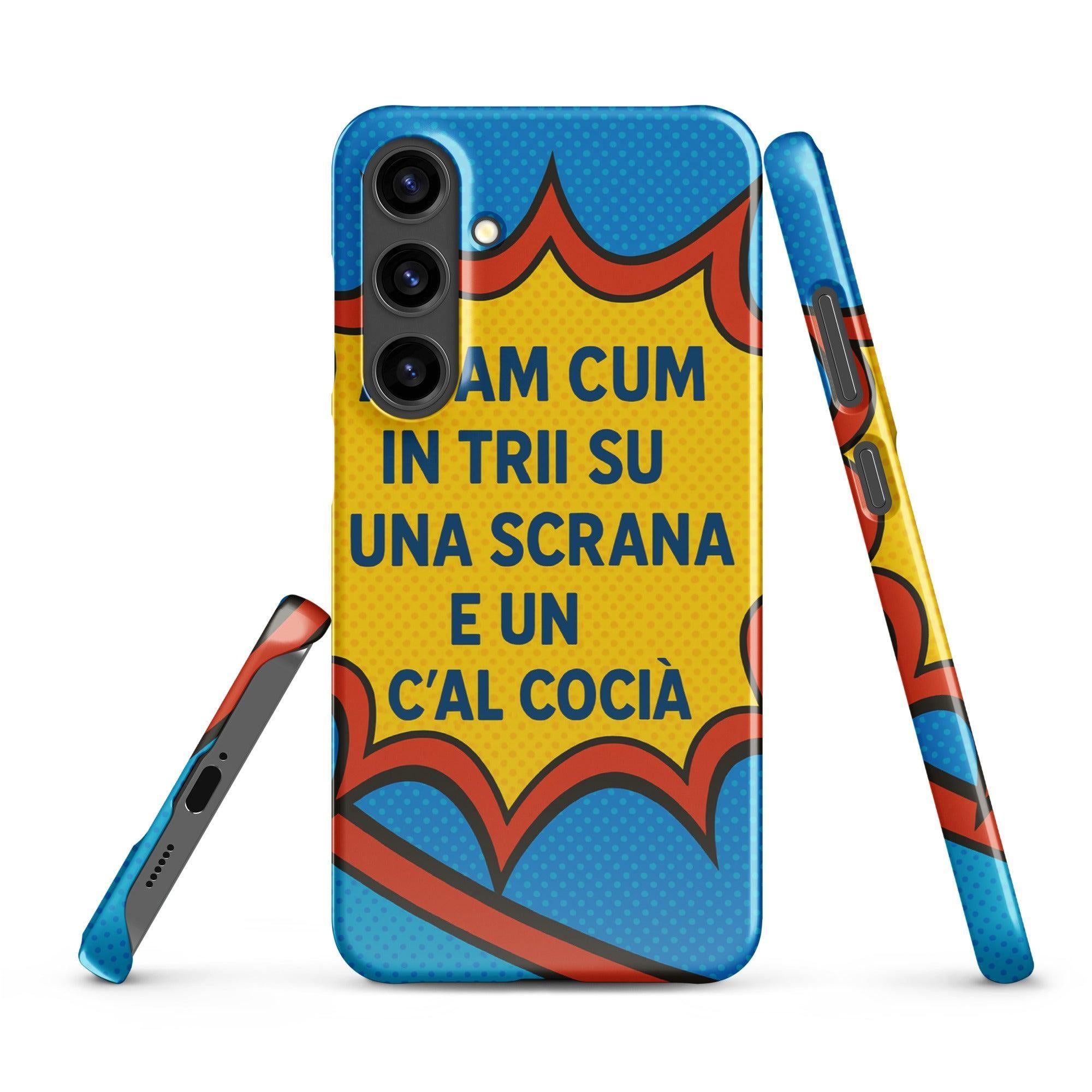 Foto di - Cover Resistente e Sottile Samsung - Compatibile con Ricarica Wireless - A Sam Cum-Smartphone-Biiply