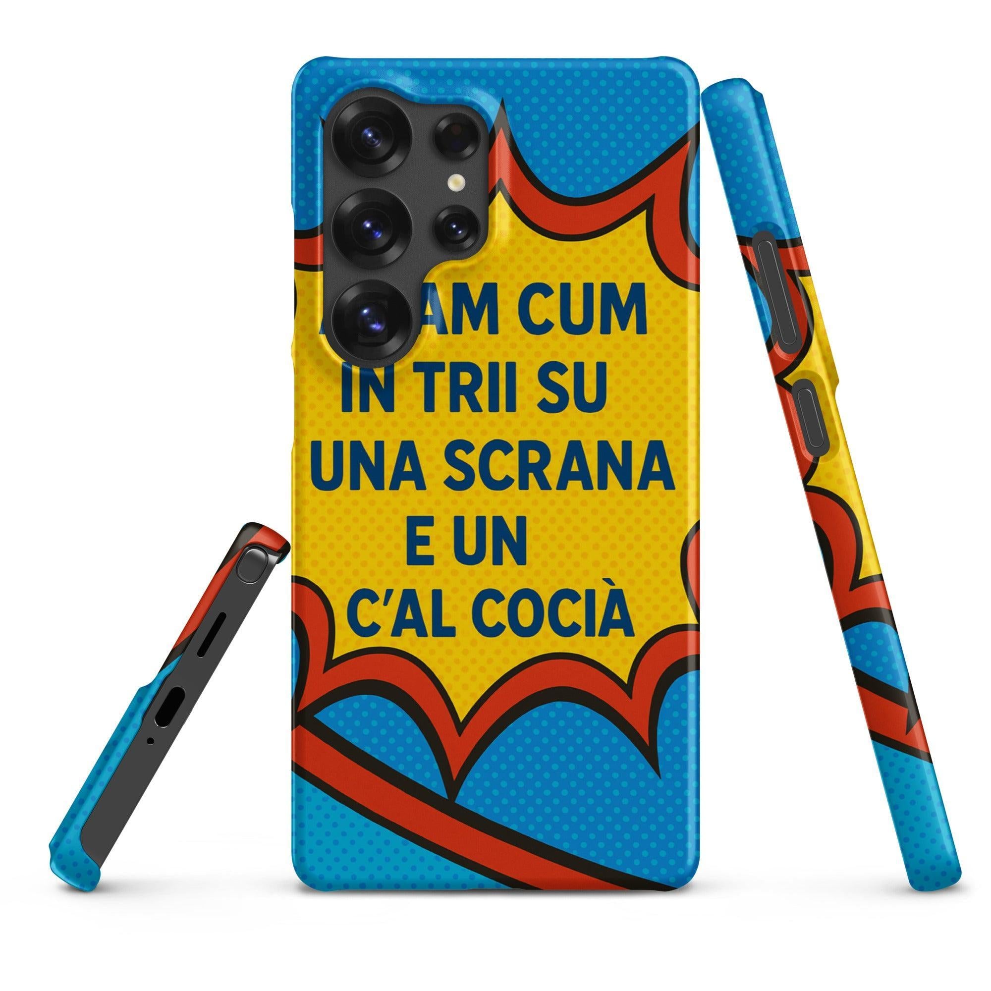 Foto di - Cover Resistente e Sottile Samsung - Compatibile con Ricarica Wireless - A Sam Cum-Smartphone-Biiply