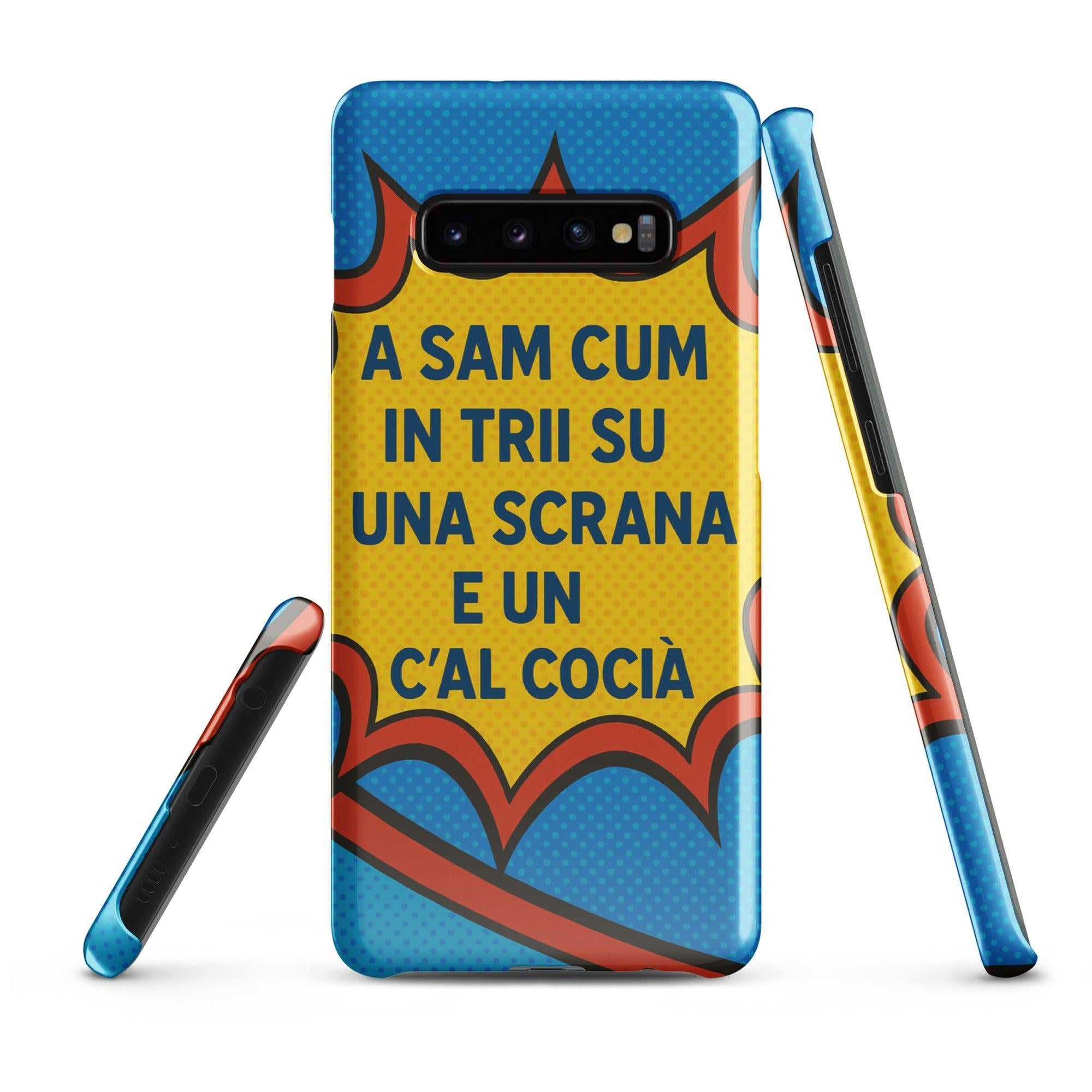 Foto di - Cover Resistente e Sottile Samsung - Compatibile con Ricarica Wireless - A Sam Cum-Smartphone-Biiply