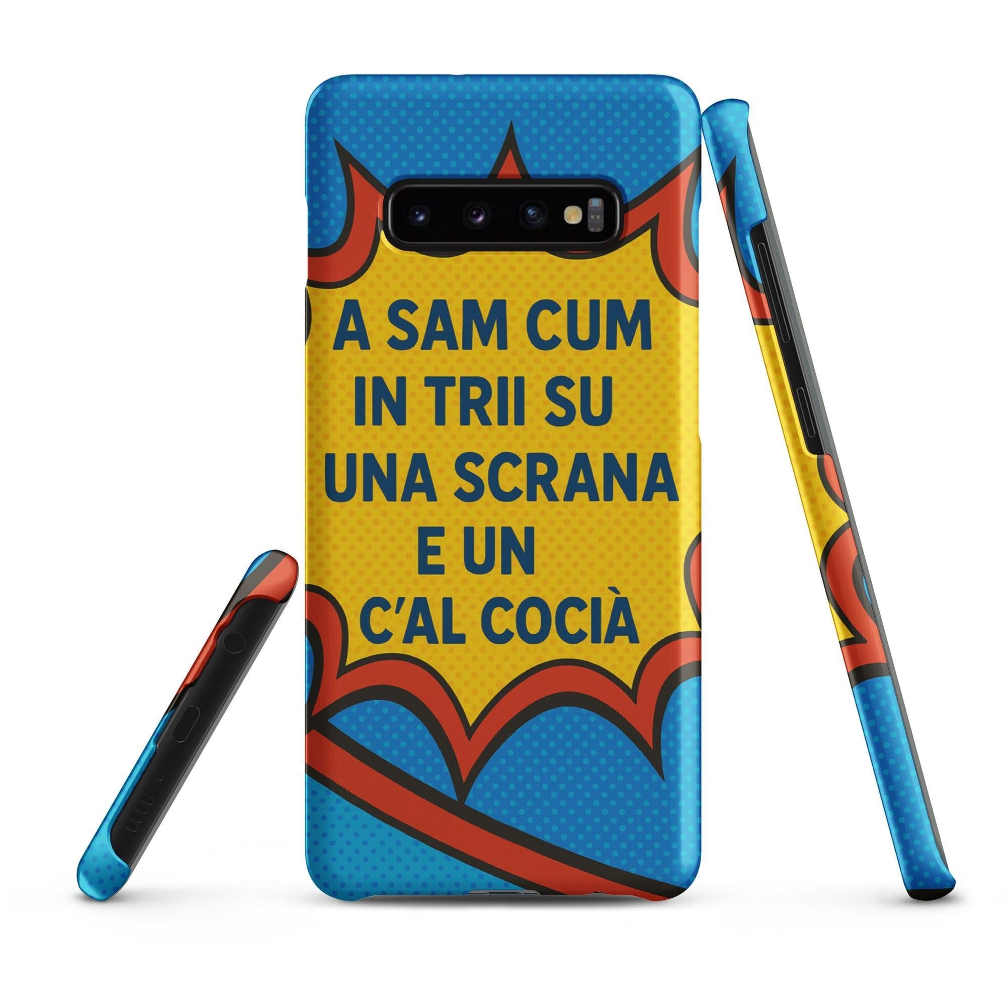Foto di - Cover Resistente e Sottile Samsung - Compatibile con Ricarica Wireless - A Sam Cum-Smartphone-Biiply