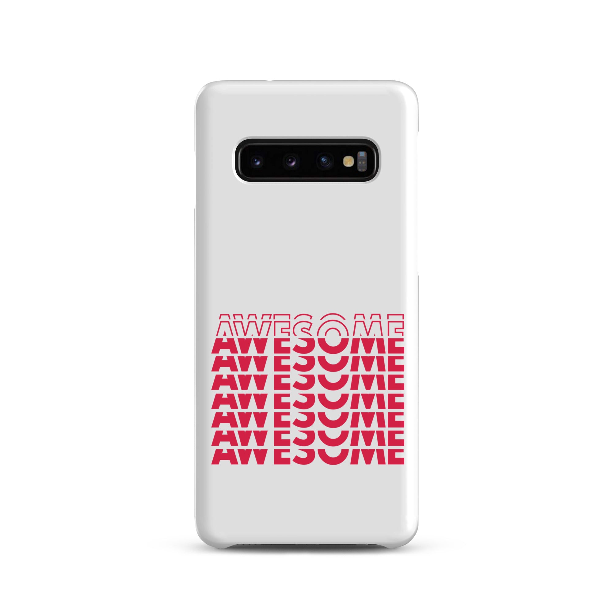 Foto di - Cover Resistente e Sottile Samsung - Compatibile con Ricarica Wireless - Awesome-Smartphone-Biiply