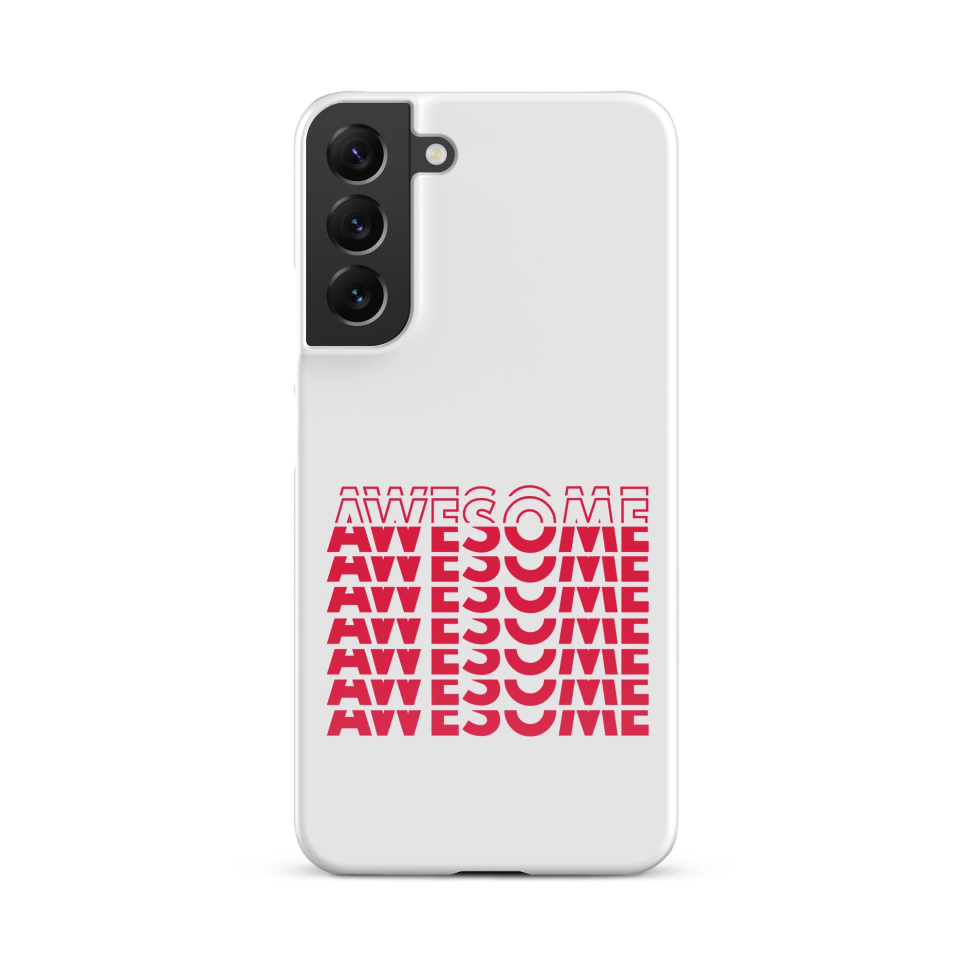 Foto di - Cover Resistente e Sottile Samsung - Compatibile con Ricarica Wireless - Awesome-Smartphone-Biiply