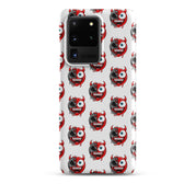 Foto di - Cover Resistente e Sottile Samsung - Compatibile con Ricarica Wireless - Dead Devil Face-Smartphone-Biiply