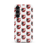 Foto di - Cover Resistente e Sottile Samsung - Compatibile con Ricarica Wireless - Dead Devil Face-Smartphone-Biiply