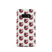 Foto di - Cover Resistente e Sottile Samsung - Compatibile con Ricarica Wireless - Dead Devil Face-Smartphone-Biiply